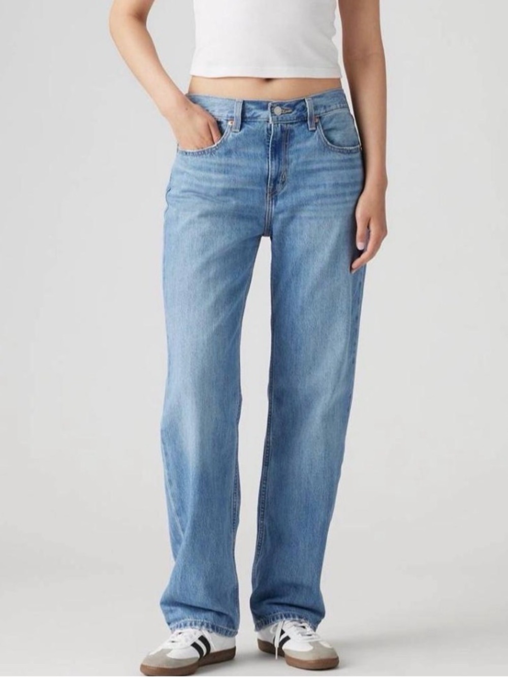 Levi's Light Blue Straight-Leg Women's Jeans